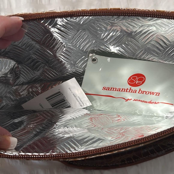 NWT Samantha Brown insulated purse in Caramel Camel color - Picture 4 of 5